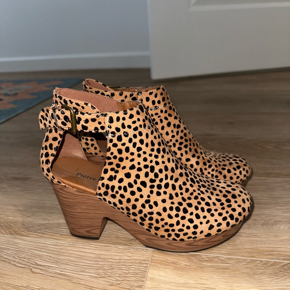 Taupe Suede Booties